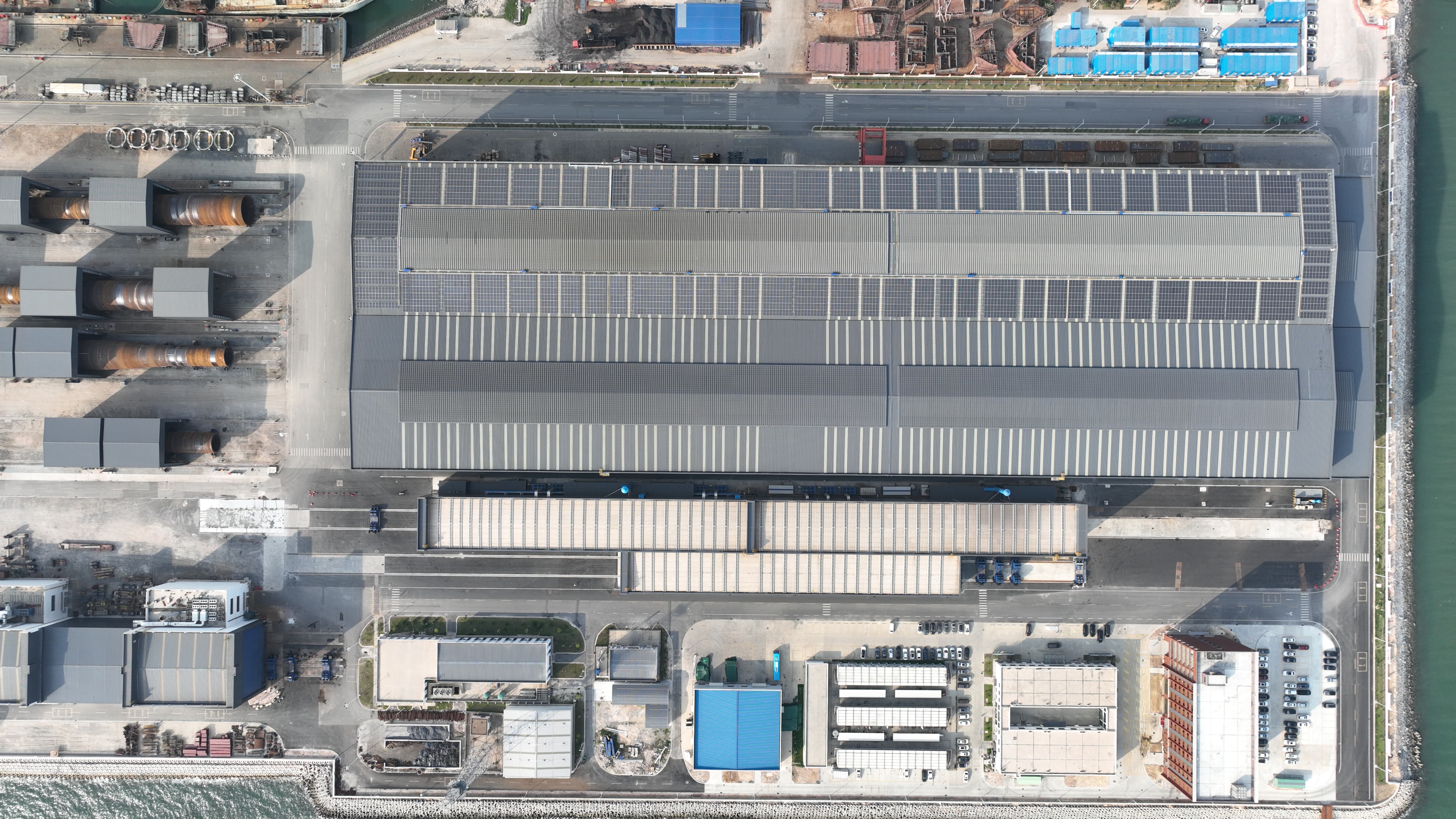 綠色低碳智慧工廠建設邁上新臺階——廣西文船重工一期光伏項目正式投產(chǎn)